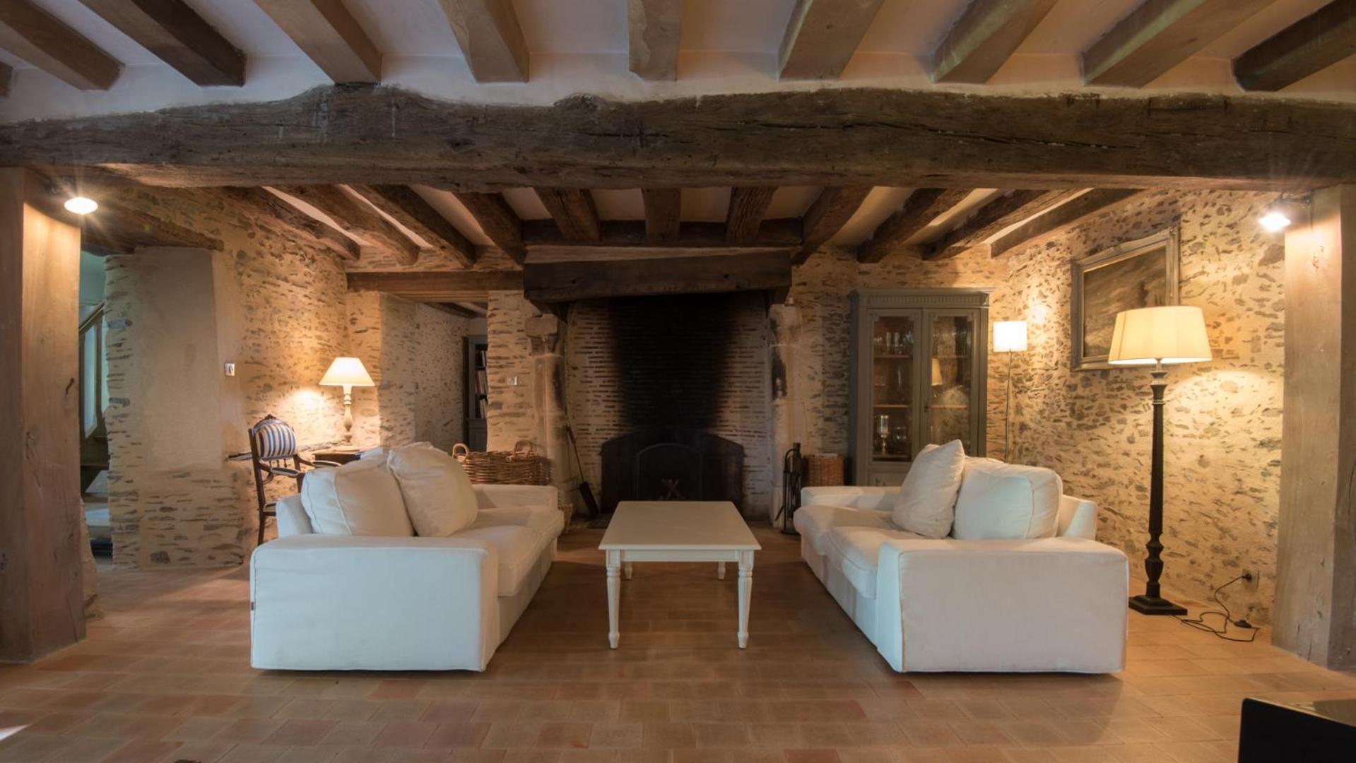 L'Elegante Villa Savennieres Exteriör bild